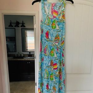 Lilly Pulitzer You Gotta Regatta Maxi Dress